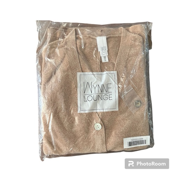 Wynne Lounge Chenille Sweater Knit Cardigan size Xs - Picture 2 of 2